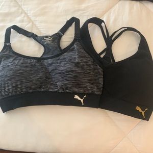 Puma sports bras- M